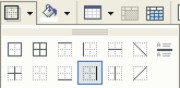 Borders and Shading for Word Table: border position button