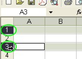 Excel Tips: Non-Neighboring Row Select example