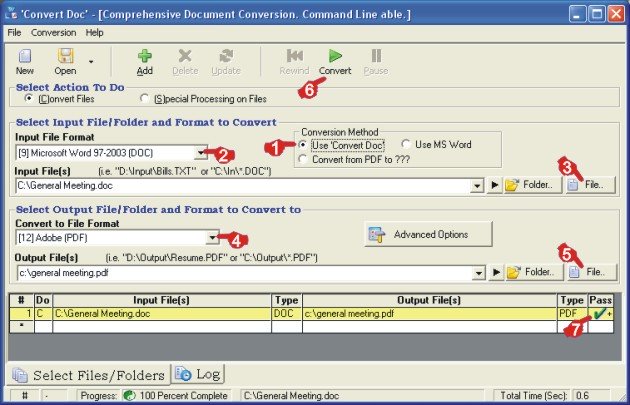 Convert Word File to PDF: Convert Doc