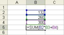 How to use Microsoft Excel: Simple Formula example