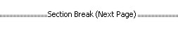 Microsoft Word Help: Section break in Normal view