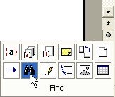 Word Finder: Select Browse Object button